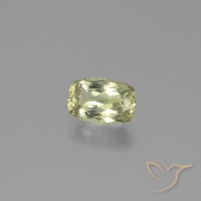 Diaspro cangiante Giallo chiaro naturale da 1.31 ct, Cuscino, VVS-VS