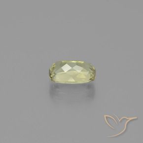 Diaspro cangiante Giallo chiaro naturale da 1.31 ct, Cuscino, VVS-VS