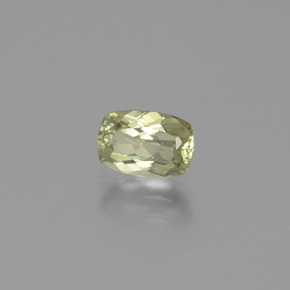 Diasporo cangiante naturale giallo da 1,31 ct, taglio a cuscino, VVS