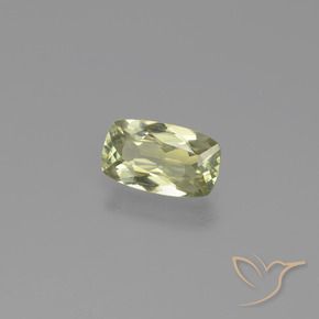 Diaspro cangiante Giallo chiaro naturale da 1.19 ct, Cuscino, VVS-VS