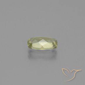 Diaspro cangiante Giallo chiaro naturale da 1.19 ct, Cuscino, VVS-VS