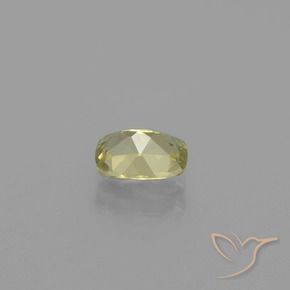 Diaspro cangiante Giallo dorato chiaro naturale da 0.81 ct, Cuscino, VVS