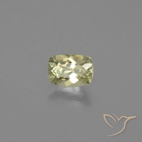 Diaspro cangiante Giallo molto chiaro naturale da 1.06 ct, Cuscino, VVS