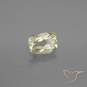Diaspro cangiante Giallo pallido naturale da 1.13 ct, Cuscino, VS