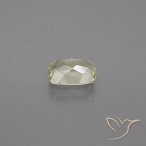 Diaspro cangiante Giallo pallido naturale da 1.13 ct, Cuscino, VS