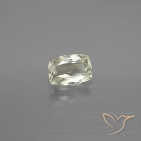 Diaspro cangiante Giallo chiaro naturale da 1.10 ct, Cuscino, VS