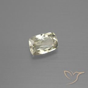 Diaspro cangiante Giallo chiaro naturale da 1.11 ct, Cuscino, VVS-VS