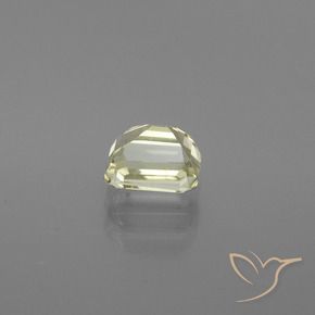 Diaspro cangiante Giallo chiaro naturale da 1.14 ct, Ottagonale / Taglio smeraldo, VVS-VS