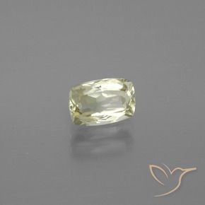 Diaspro cangiante Giallo molto chiaro naturale da 1.19 ct, Cuscino, VVS