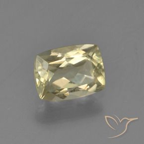 Diaspro cangiante Giallo pallido naturale da 1.12 ct, Cuscino, VVS-VS