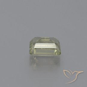 Diaspro cangiante Giallo molto chiaro naturale da 1.41 ct, Ottagonale / Taglio smeraldo, VS-SI