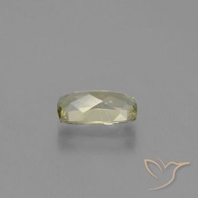 Diasporo cangiante naturale giallo da 1,27 ct, taglio a cuscino, VVS-VS