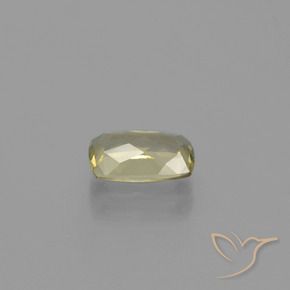 Diaspro cangiante Giallo brunastro naturale da 1.20 ct, Cuscino, VVS-VS