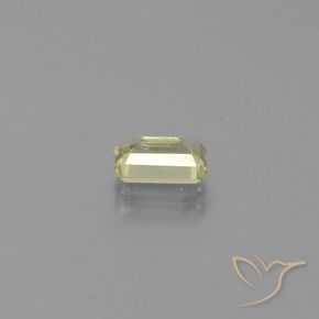 Diaspro cangiante Giallo chiaro naturale da 1.05 ct, Ottagonale / Taglio smeraldo, VS