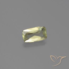 Diaspro cangiante Giallo chiaro naturale da 1.06 ct, Cuscino, VVS-VS