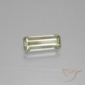 Diaspro cangiante Giallo molto chiaro naturale da 1.11 ct, Ottagonale / Taglio smeraldo, VS