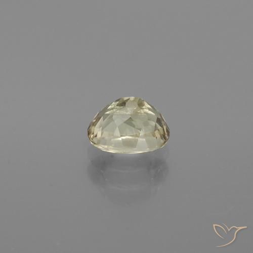 Diaspro cangiante Giallo chiaro naturale da 1.00 ct, Forma a pera, VS-SI