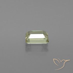 Diaspro cangiante Giallo chiaro naturale da 1.01 ct, Ottagonale / Taglio smeraldo, VS