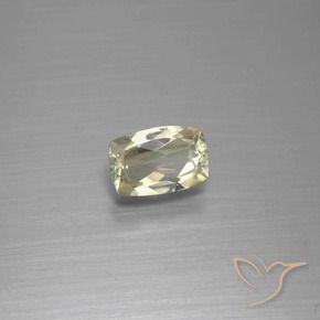 Diaspro cangiante Giallo molto chiaro naturale da 0.94 ct, Cuscino, VVS-VS