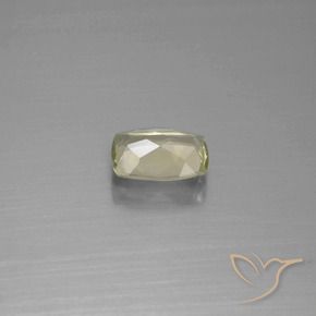 Diaspro cangiante Giallo molto chiaro naturale da 0.94 ct, Cuscino, VVS-VS