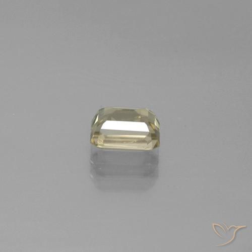 Diaspro cangiante Giallo brunastro naturale da 1.23 ct, Ottagonale / Taglio smeraldo, VS