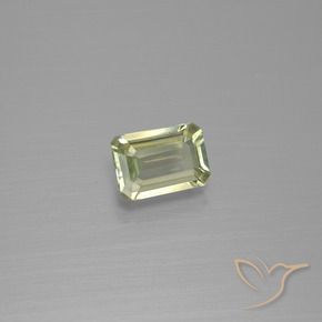 Diaspro cangiante Giallo brunastro naturale da 0.86 ct, Ottagonale / Taglio smeraldo, VVS-VS