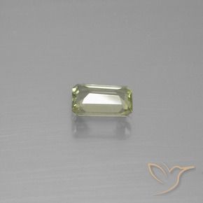 Diaspro cangiante Giallo brunastro naturale da 0.86 ct, Ottagonale / Taglio smeraldo, VVS-VS