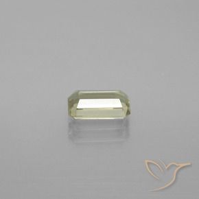 Diaspro cangiante Giallo chiaro Verde naturale da 0.94 ct, Ottagonale / Taglio smeraldo, VS