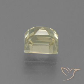 Diaspro cangiante Giallo medio naturale da 0.99 ct, Quadrato, VS