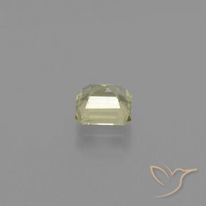 Diaspro cangiante Giallo molto chiaro naturale da 1.12 ct, Ottagonale / Taglio smeraldo, VS