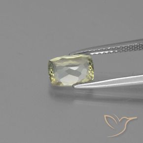 Diaspro cangiante Giallo chiaro naturale da 1.14 ct, Cuscino, VS
