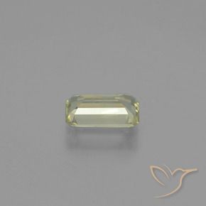 Diaspro cangiante Giallo molto chiaro naturale da 0.93 ct, Ottagonale / Taglio smeraldo, VS