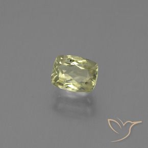 Diaspro cangiante Giallo chiaro naturale da 1.37 ct, Cuscino, VS