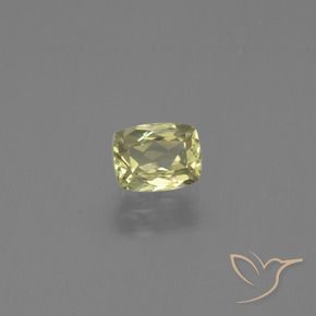 Diaspro cangiante Giallo verde naturale da 1.31 ct, Cuscino, VS