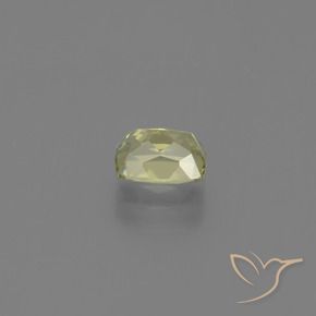 Diaspro cangiante Giallo verde naturale da 1.31 ct, Cuscino, VS