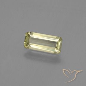Diaspro cangiante Giallo terroso naturale da 1.22 ct, Ottagonale / Taglio smeraldo, VVS-VS