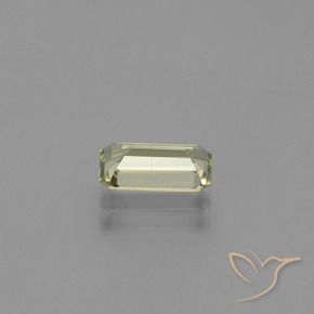 Diaspro cangiante Giallo terroso naturale da 1.17 ct, Ottagonale / Taglio smeraldo, VVS-VS