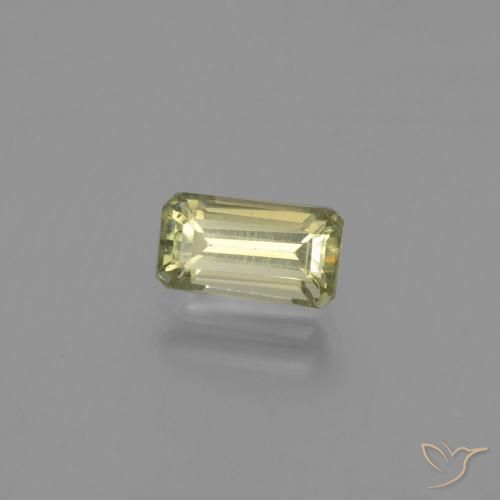 Diaspro cangiante Giallo caldo naturale da 1.40 ct, Ottagonale / Taglio smeraldo, VS