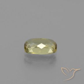 Diaspro cangiante Giallo molto chiaro naturale da 1.25 ct, Cuscino, VVS-VS