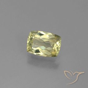 Diaspro cangiante Giallo molto chiaro naturale da 1.06 ct, Cuscino, VVS-VS