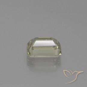 Diaspro cangiante Giallo molto chiaro naturale da 1.31 ct, Ottagonale / Taglio smeraldo, VVS-VS