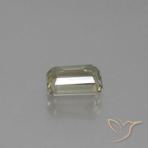 Diaspro cangiante Giallo molto chiaro naturale da 1.04 ct, Ottagonale / Taglio smeraldo, VVS-VS