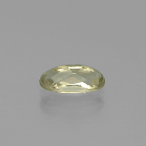 Diaspro cangiante Giallo molto chiaro naturale da 1.36 ct, Taglio ovale, VVS-VS