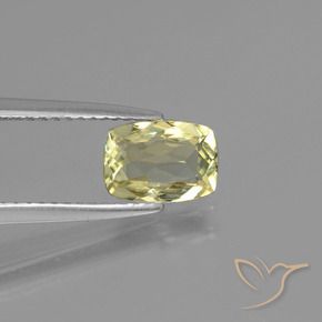 Diaspro cangiante Giallo medio naturale da 1.14 ct, Cuscino, VVS-VS