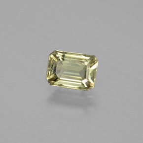 Diasporo cangiante naturale multicolore da 1,03 ct, taglio smeraldo, VS