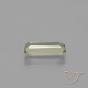 Diaspro cangiante Giallo verde naturale da 1.17 ct, Ottagonale / Taglio smeraldo, VS