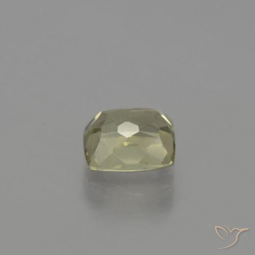 Diaspro cangiante Giallo pallido naturale da 1.08 ct, Cuscino, VS