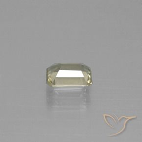 Diaspro cangiante Giallo chiaro naturale da 0.90 ct, Ottagonale / Taglio smeraldo, VVS-VS