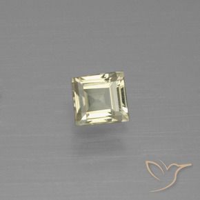 Diaspro cangiante Giallo dorato chiaro naturale da 0.78 ct, Quadrato, VVS-VS