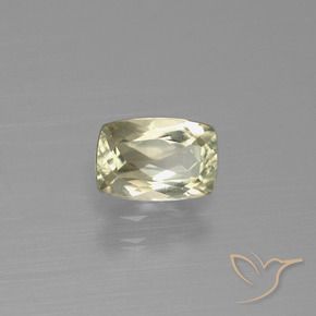 Diaspro cangiante Giallo chiaro naturale da 1.04 ct, Cuscino, VVS